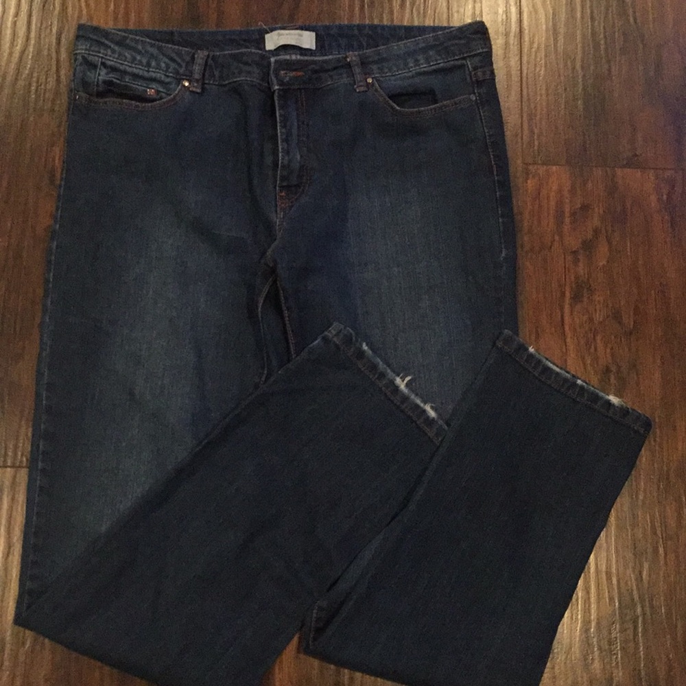 Stradivarius dark wash jeans